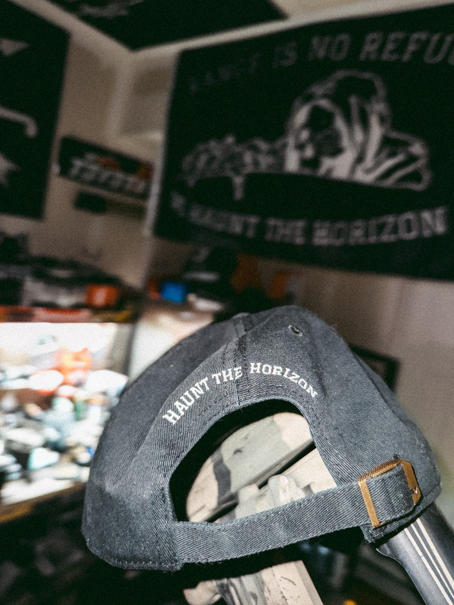 Haunt the horizon dad hat