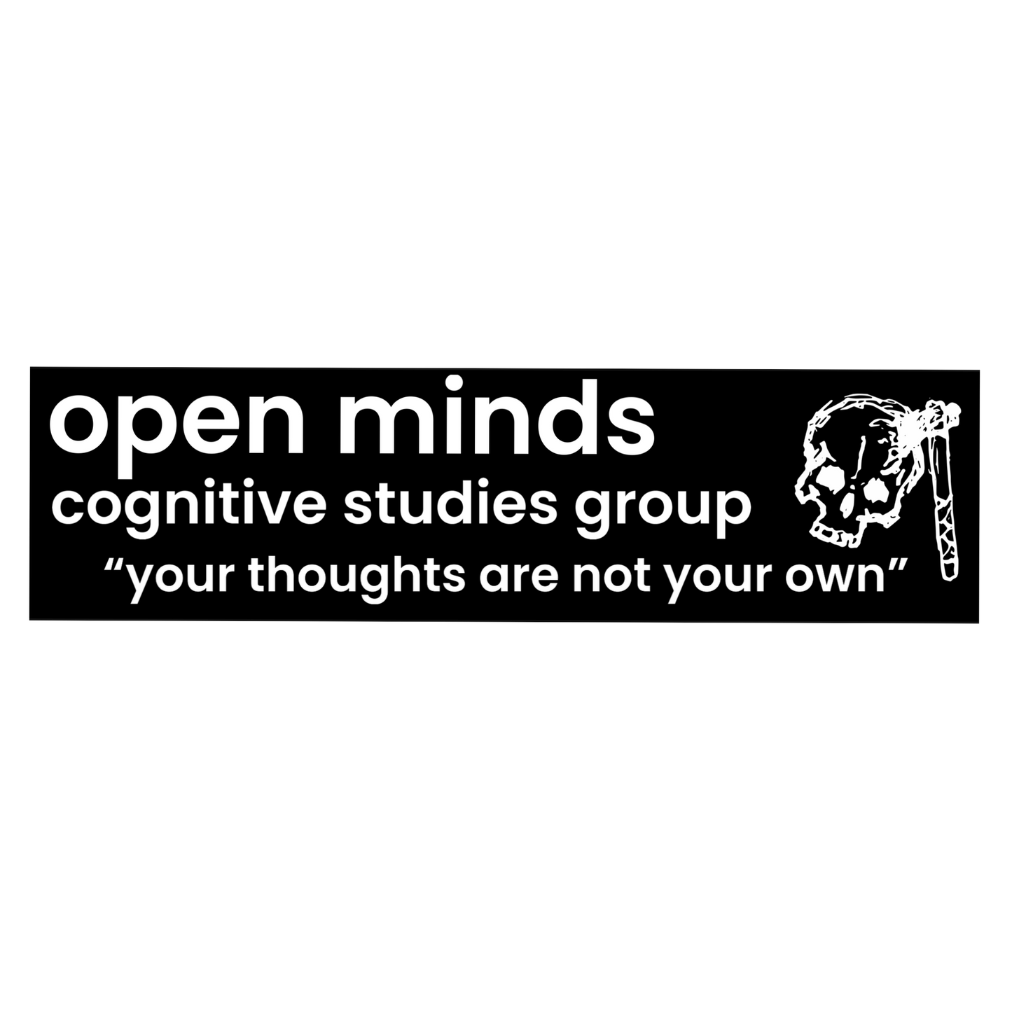 Open minds