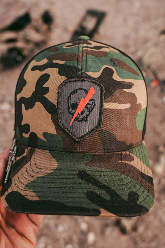 M81 logo trucker hat